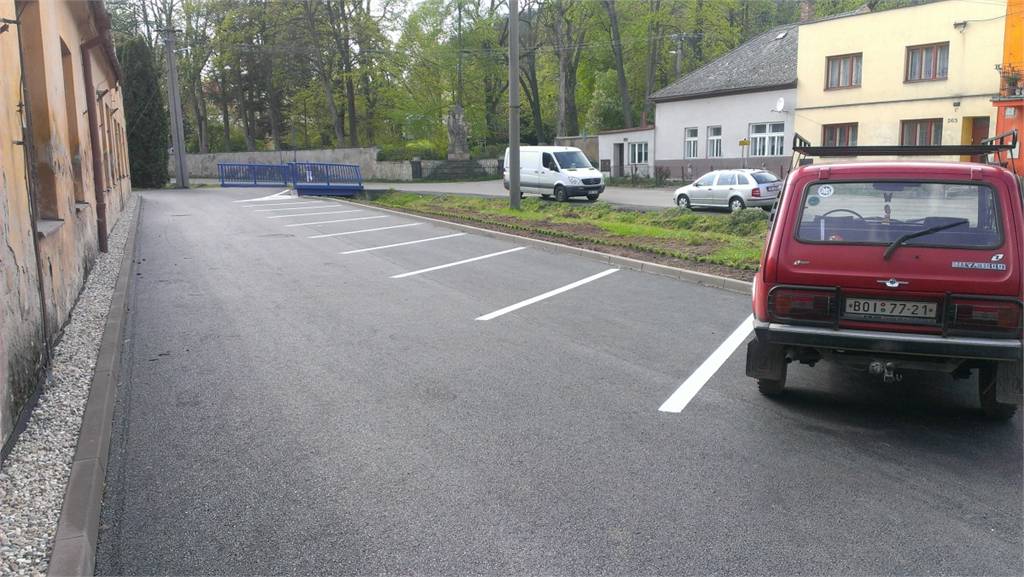 Novostavba parkovacích ploch ul. Sokolská